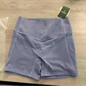 HALARA Women's bluish/lavender Bike Shorts NWT Sz M